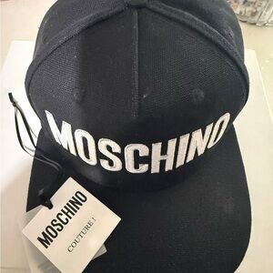 Moschino Black Cap